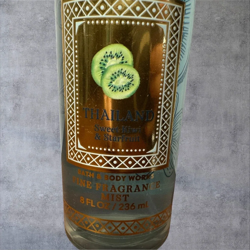 New Bath and Body Works THAILAND SWEET KIWI & STARFRUIT Fine Fragrance Mist‎ 8oz